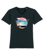 Urban Beach Tricou mânecă scurtă guler V Bărbat Presenter