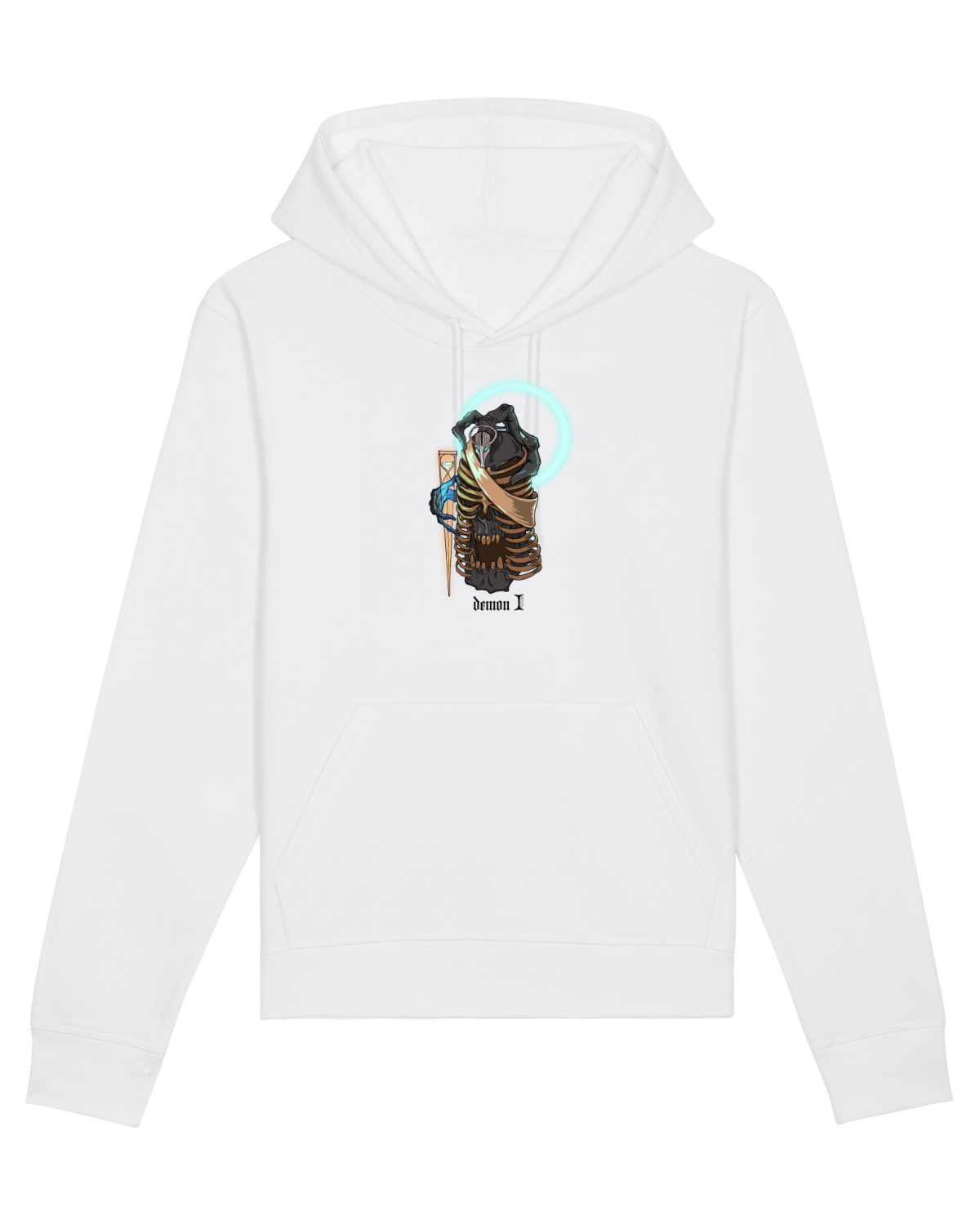 Hanorac Unisex Drummer White