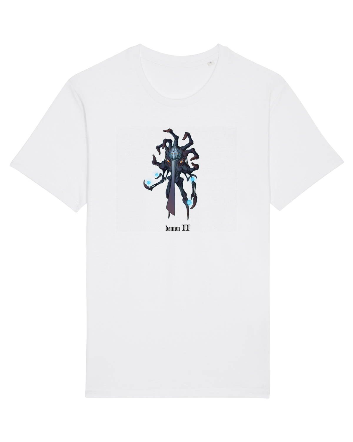 Tricou mânecă scurtă Unisex Rocker White
