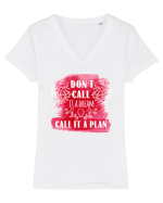 Crede și îndeplinește Tricou mânecă scurtă guler V Damă Evoker