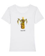 Demon III Tricou mânecă scurtă guler larg fitted Damă Expresser