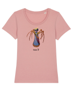 Demon V Tricou mânecă scurtă guler larg fitted Damă Expresser