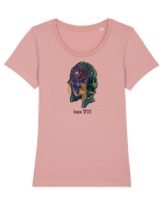 Demon VII Tricou mânecă scurtă guler larg fitted Damă Expresser