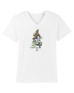 Demon IX Tricou mânecă scurtă guler V Bărbat Presenter