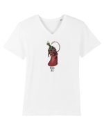 Demon XI Tricou mânecă scurtă guler V Bărbat Presenter