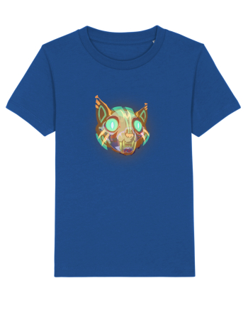 Skull Neon Cat Majorelle Blue