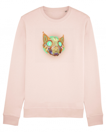Skull Neon Cat Candy Pink