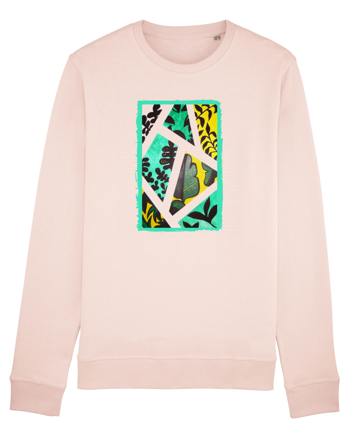 Bluză mânecă lungă Unisex Rise Candy Pink