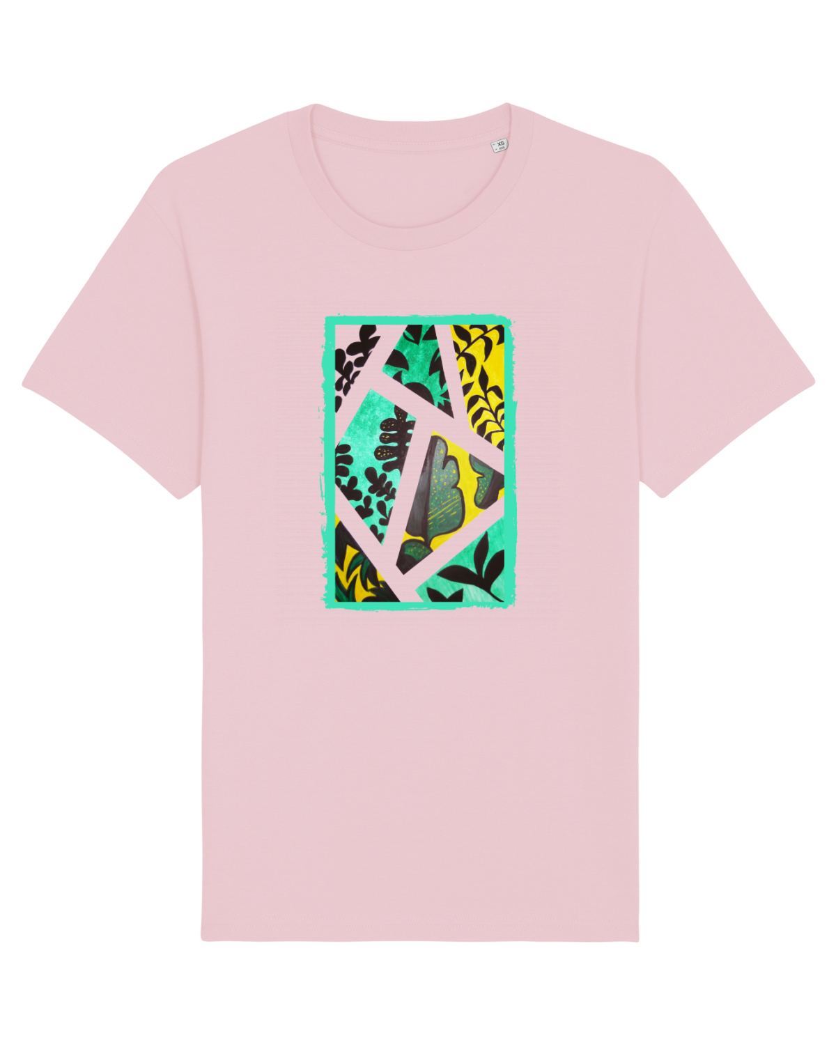 Tricou mânecă scurtă Unisex Rocker Cotton Pink