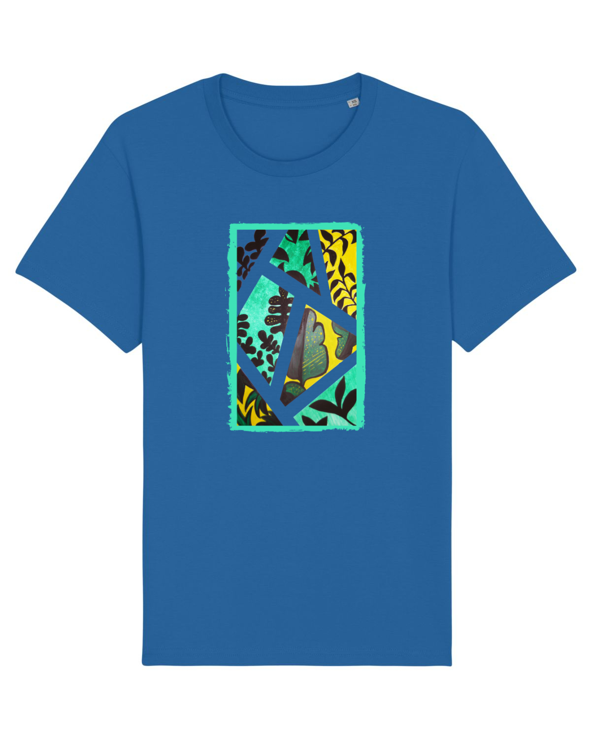 Tricou mânecă scurtă Unisex Rocker Royal Blue