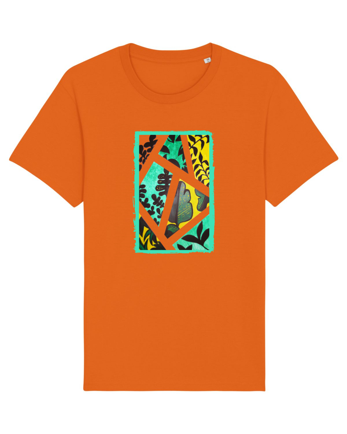 Tricou mânecă scurtă Unisex Rocker Bright Orange