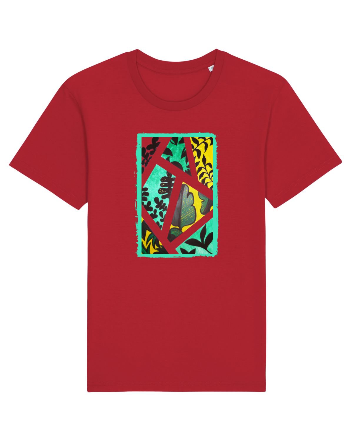 Tricou mânecă scurtă Unisex Rocker Red