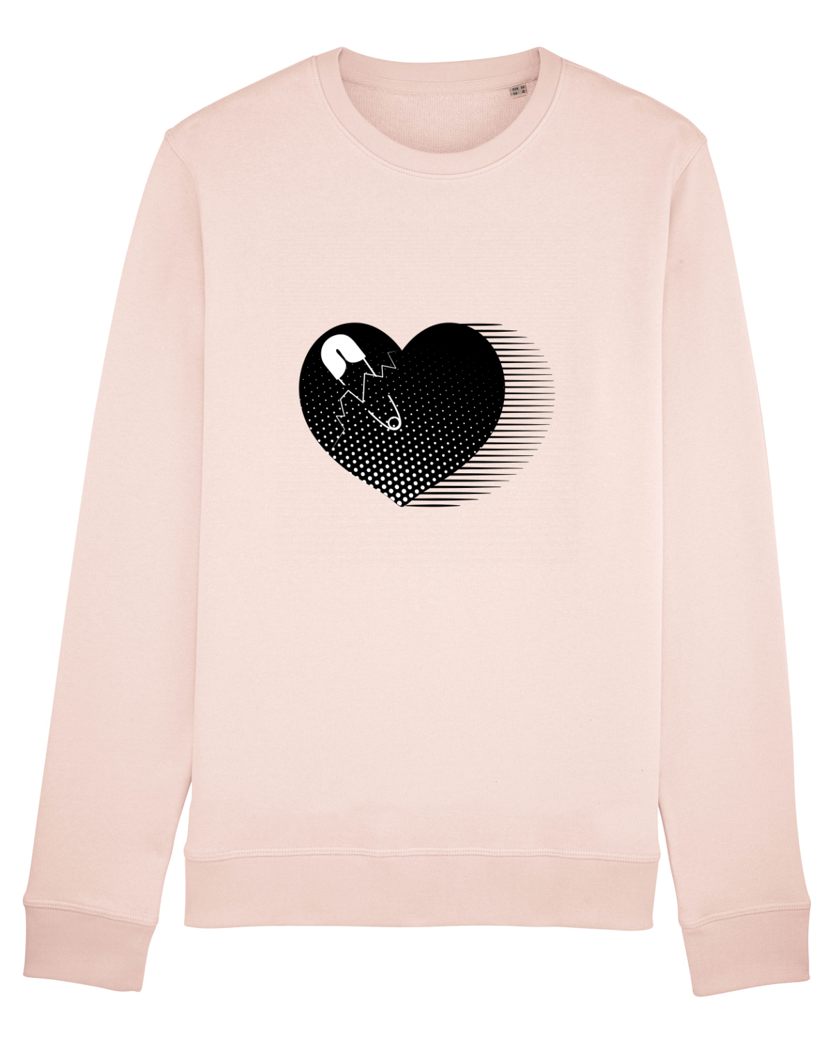 Bluză mânecă lungă Unisex Rise Candy Pink