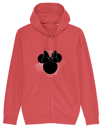 Minnie cu fundita Carmine Red