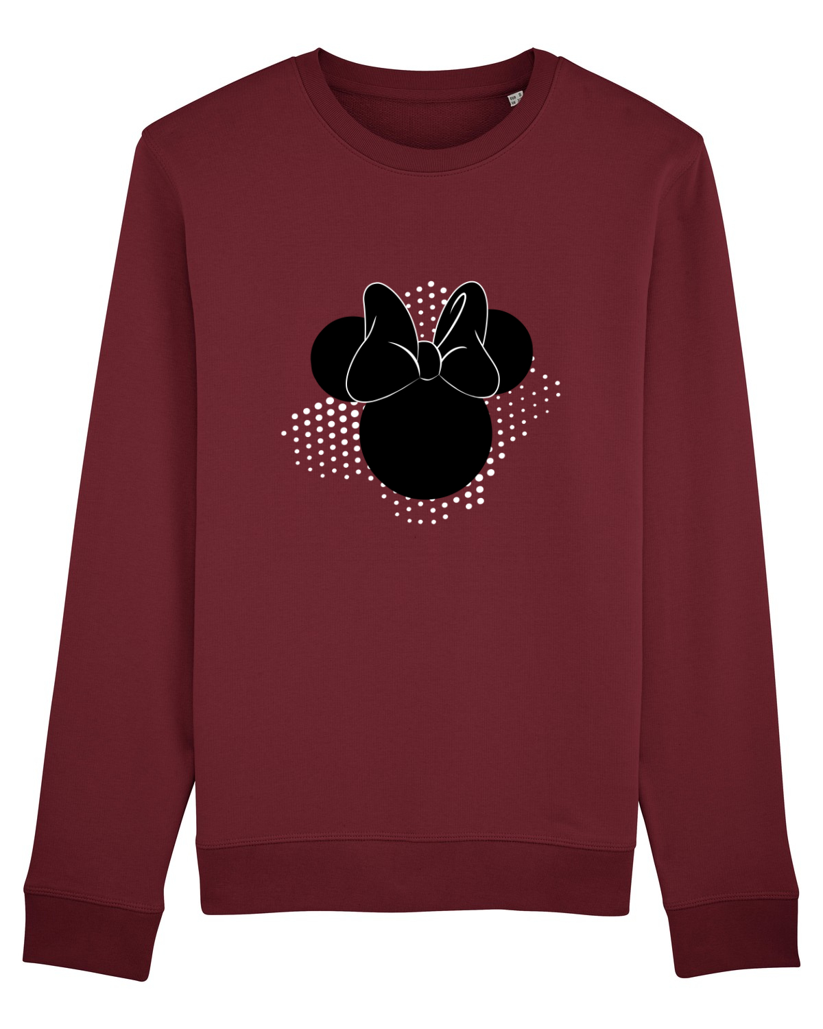 Bluză mânecă lungă Unisex Rise Burgundy