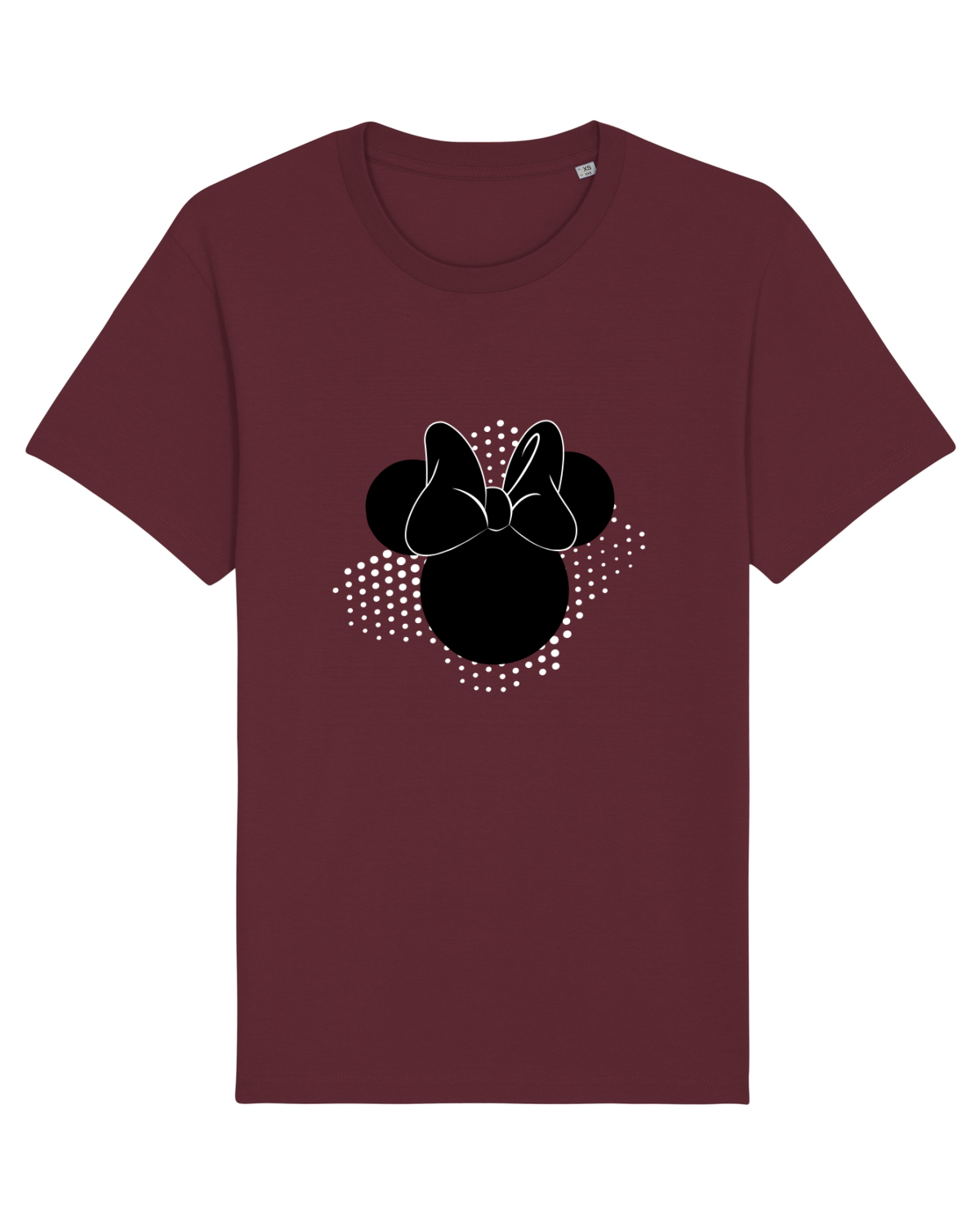 Tricou mânecă scurtă Unisex Rocker Burgundy