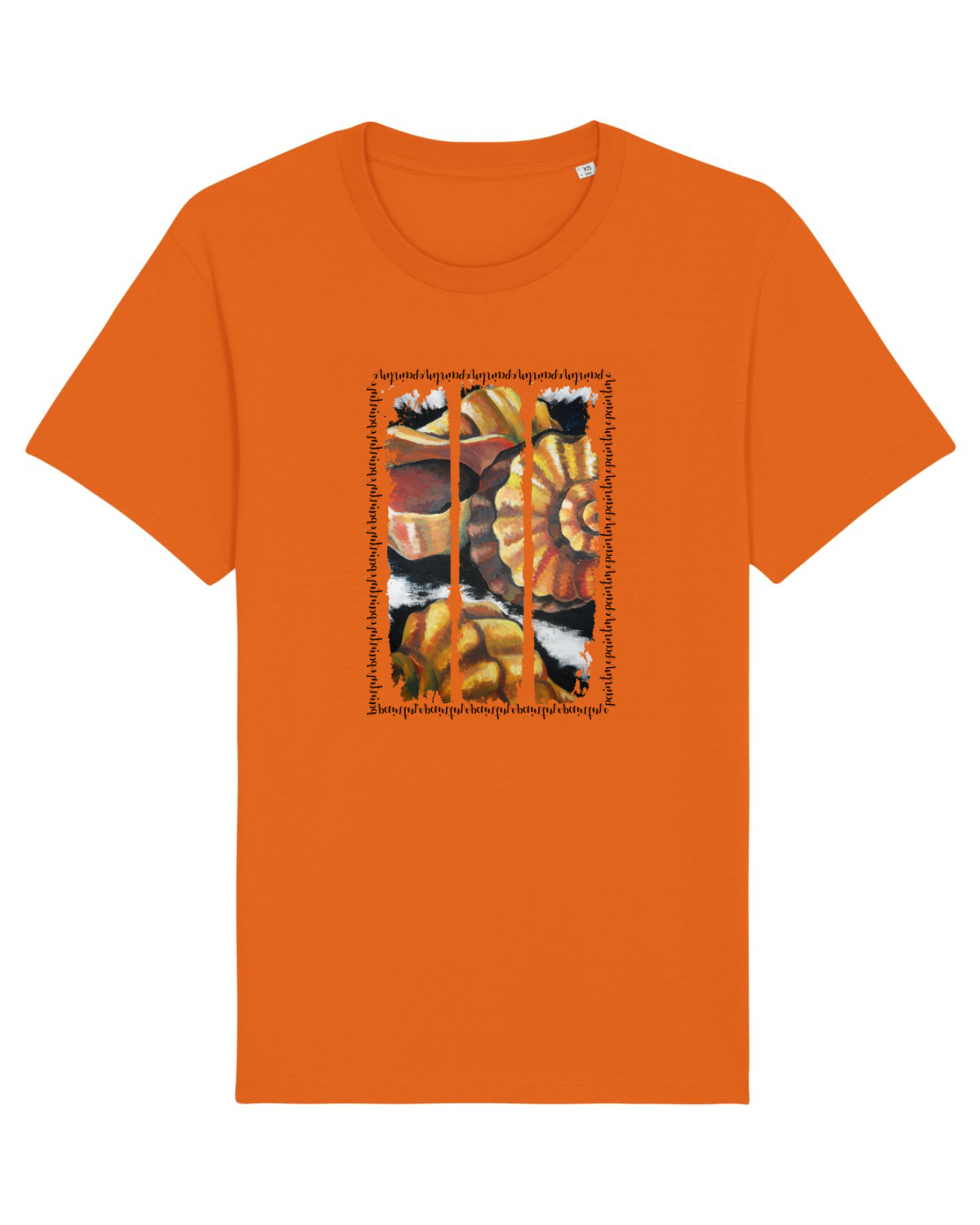 Tricou mânecă scurtă Unisex Rocker Bright Orange