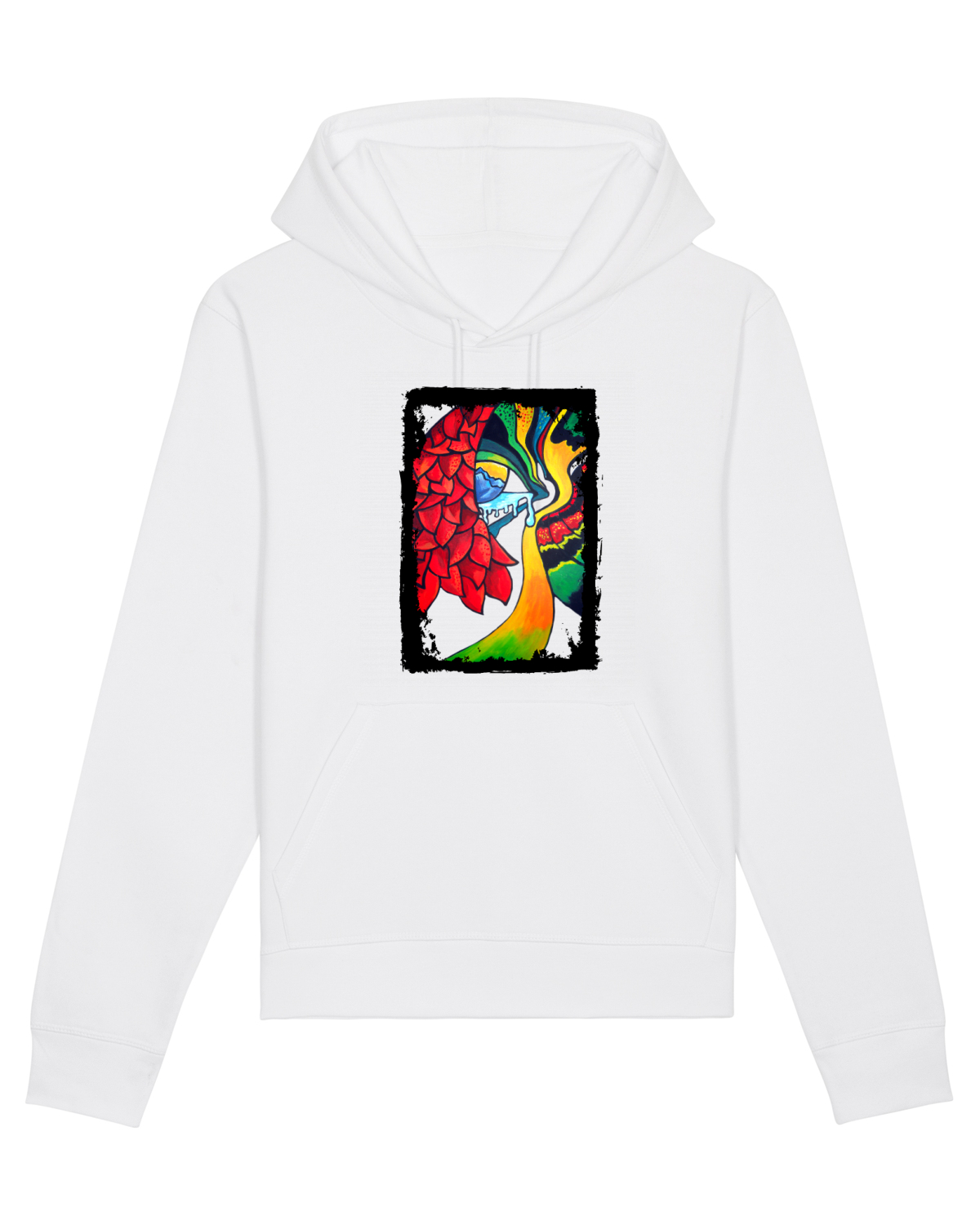 Hanorac Unisex Drummer White
