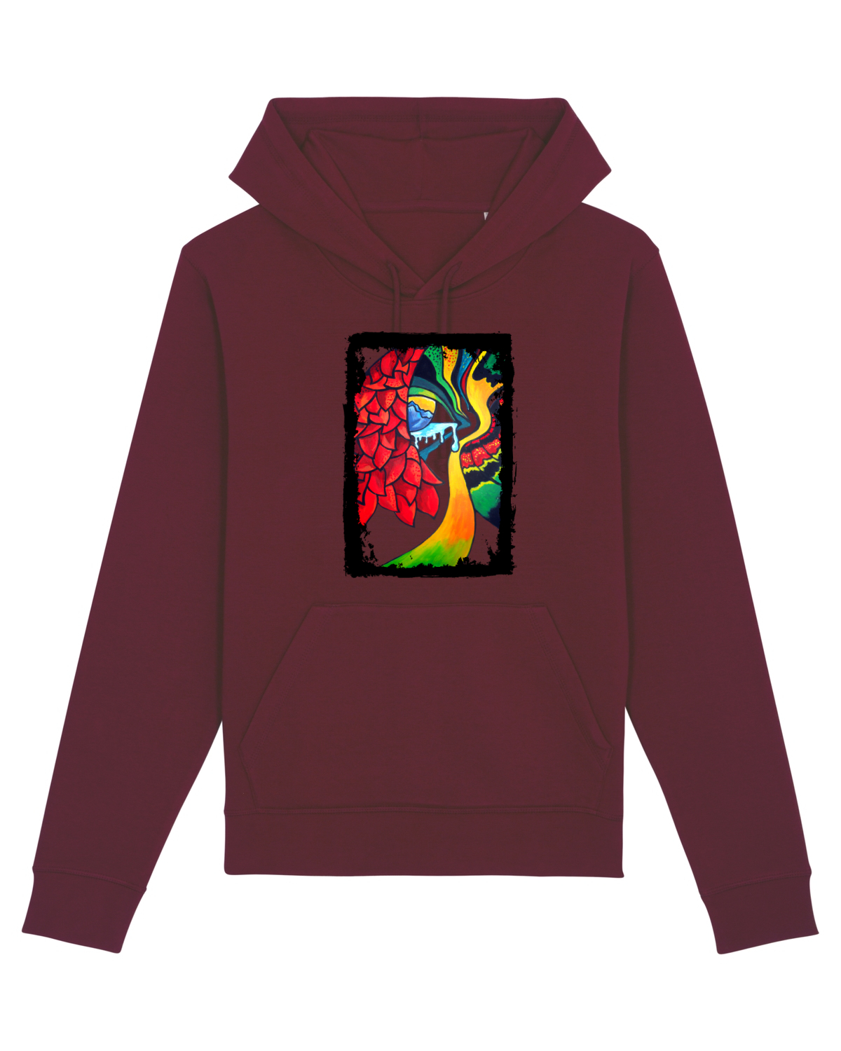 Hanorac Unisex Drummer Burgundy