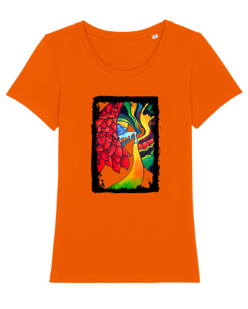 Tablou Abstract Bright Orange