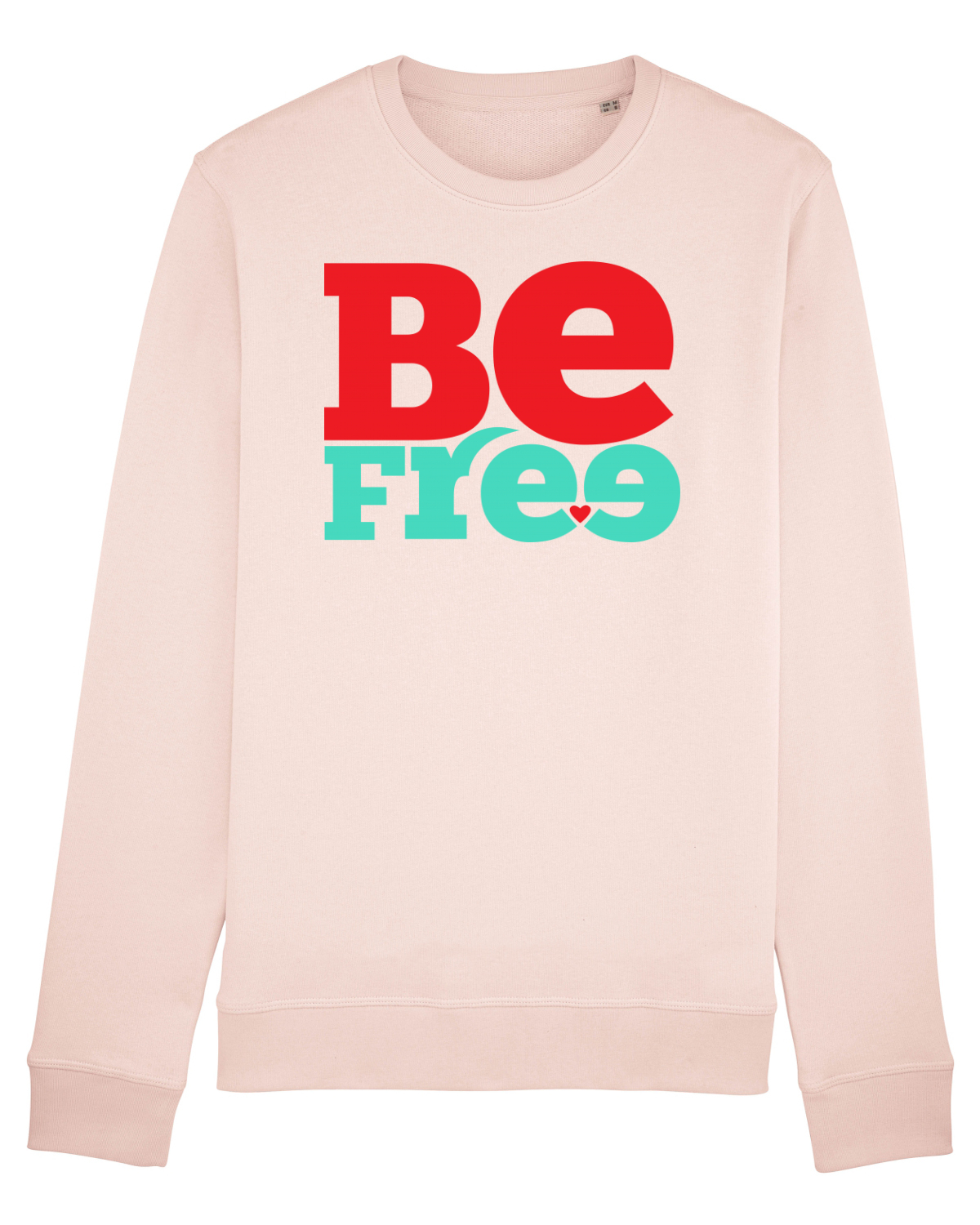 Bluză mânecă lungă Unisex Rise Candy Pink