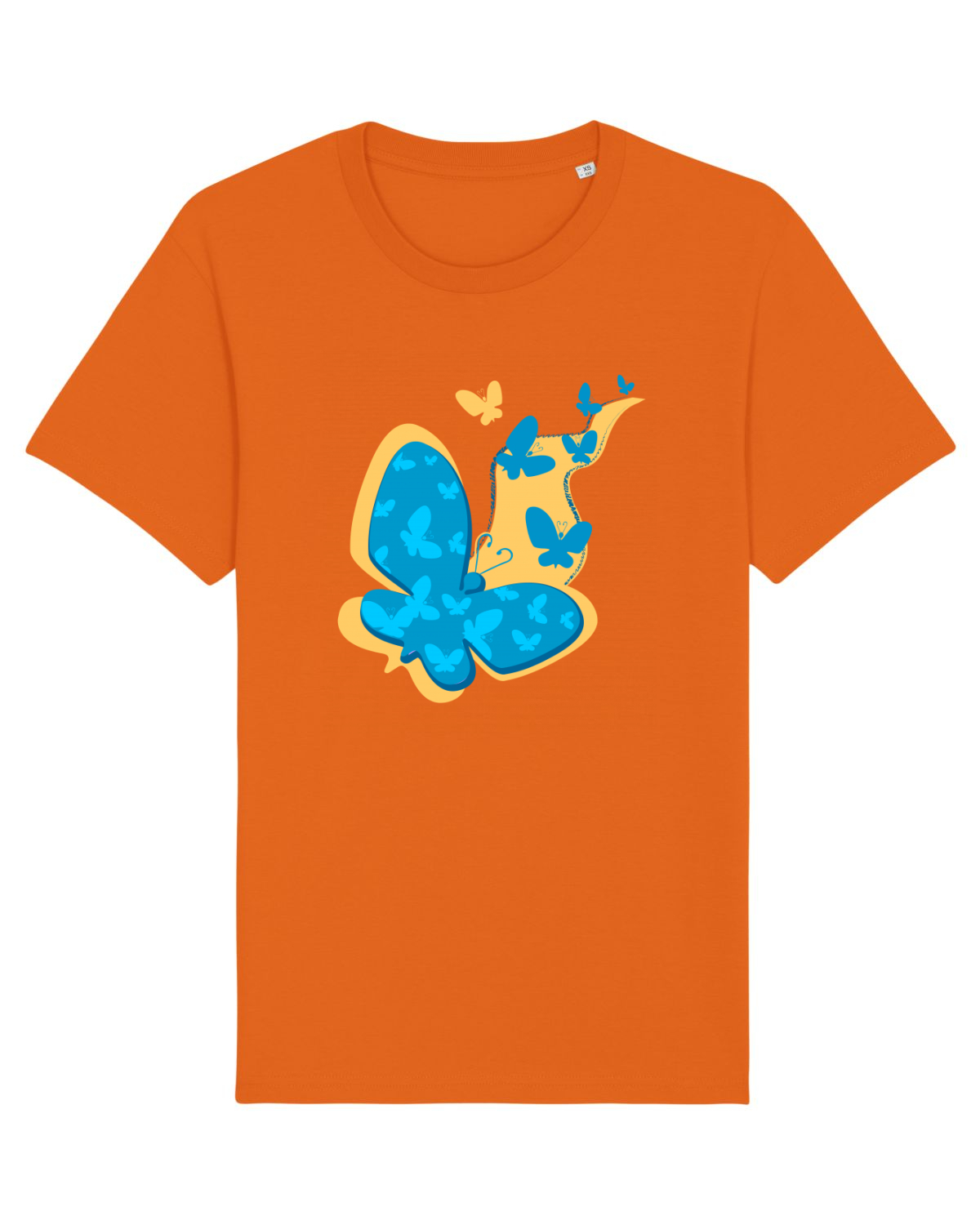 Tricou mânecă scurtă Unisex Rocker Bright Orange