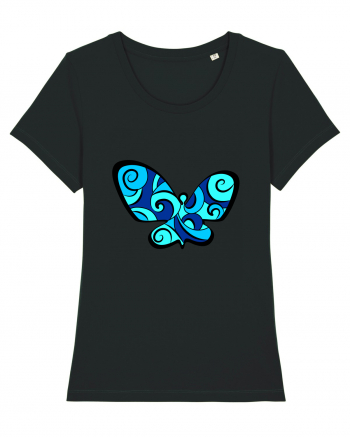 Fluture albastru Black