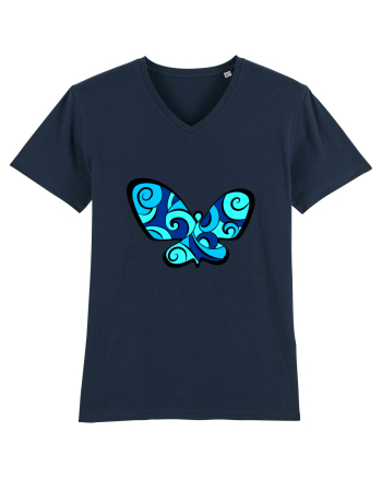 Fluture albastru French Navy