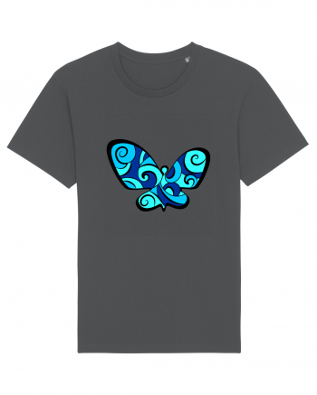 Fluture albastru Anthracite