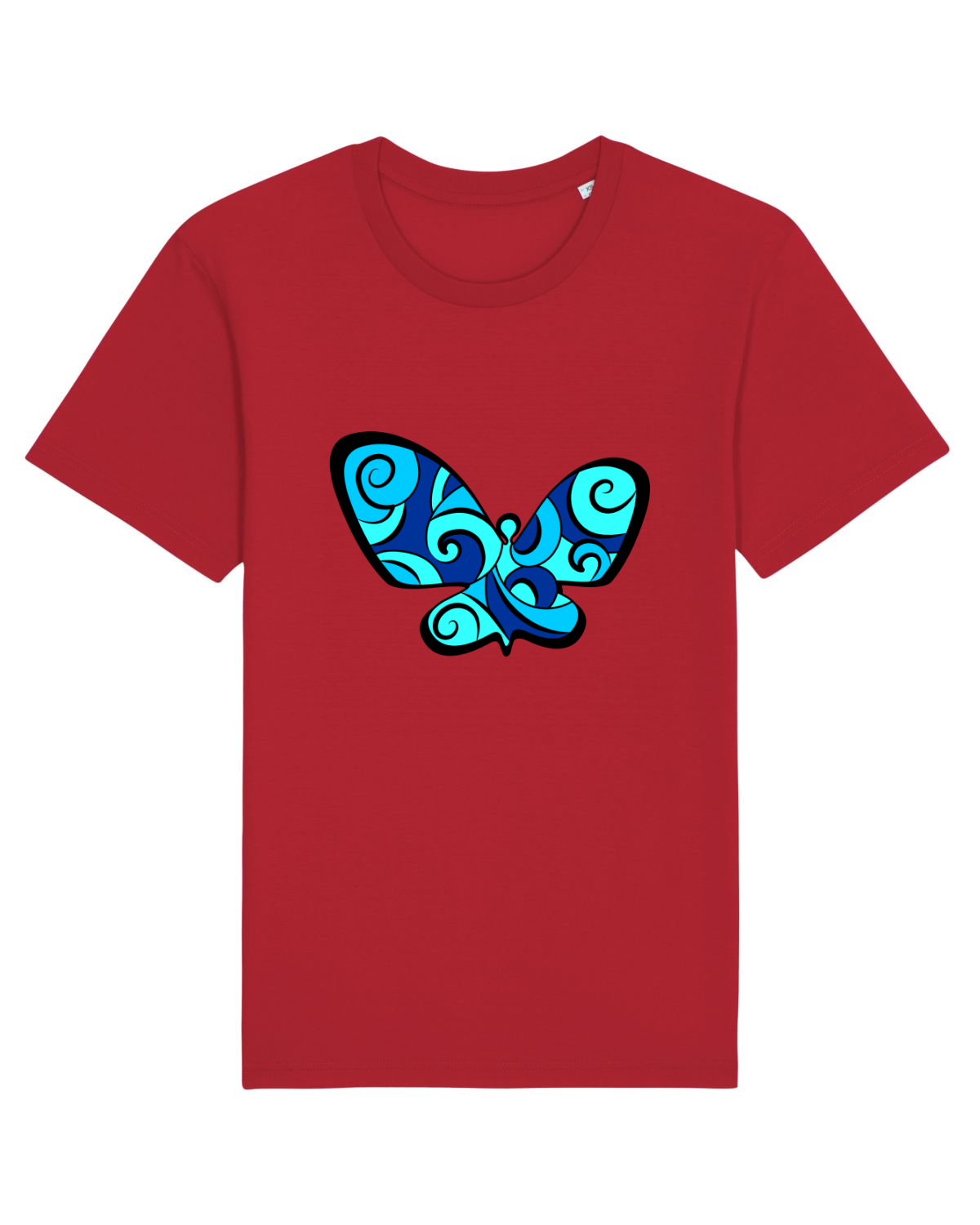 Tricou mânecă scurtă Unisex Rocker Red