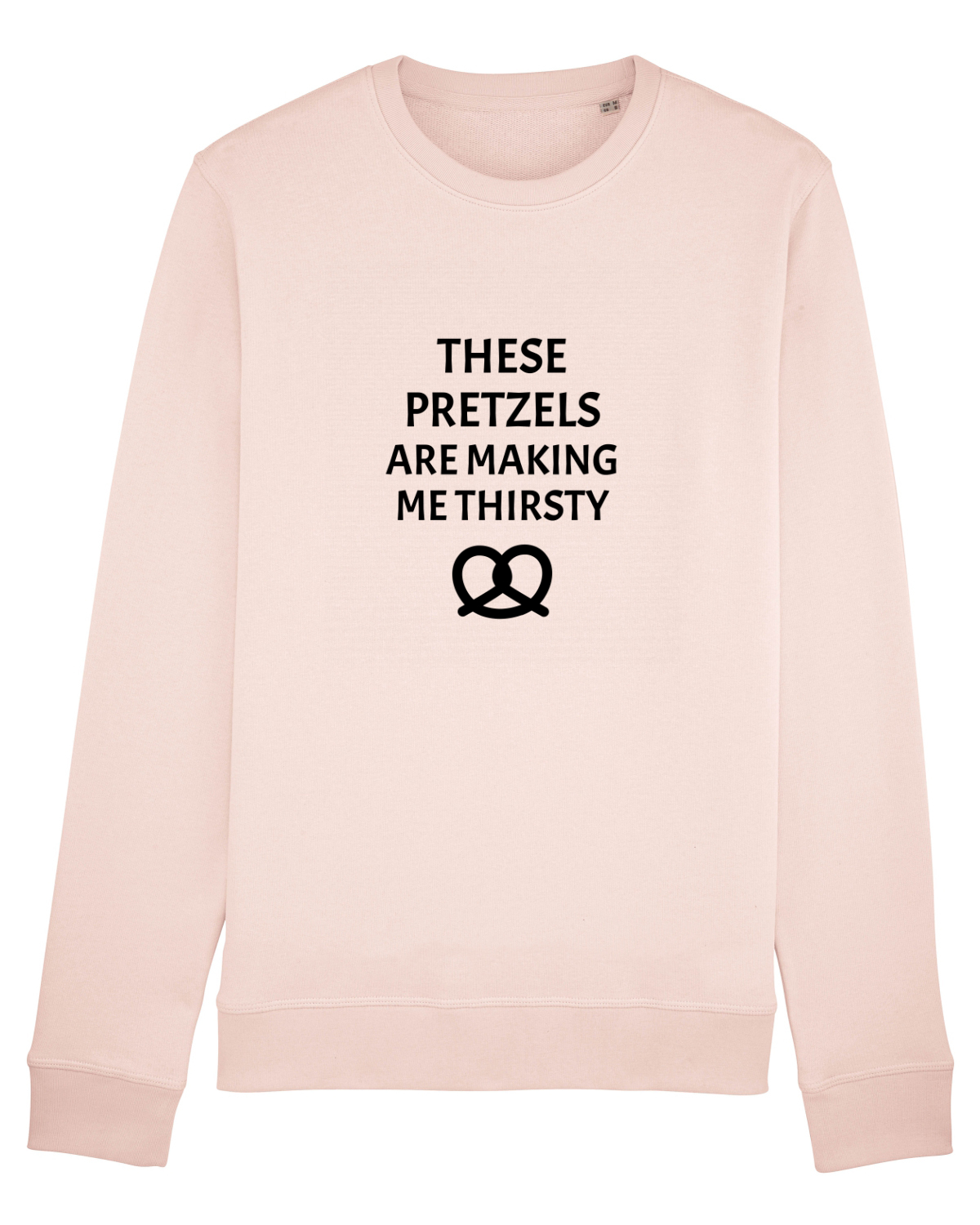 Bluză mânecă lungă Unisex Rise Candy Pink