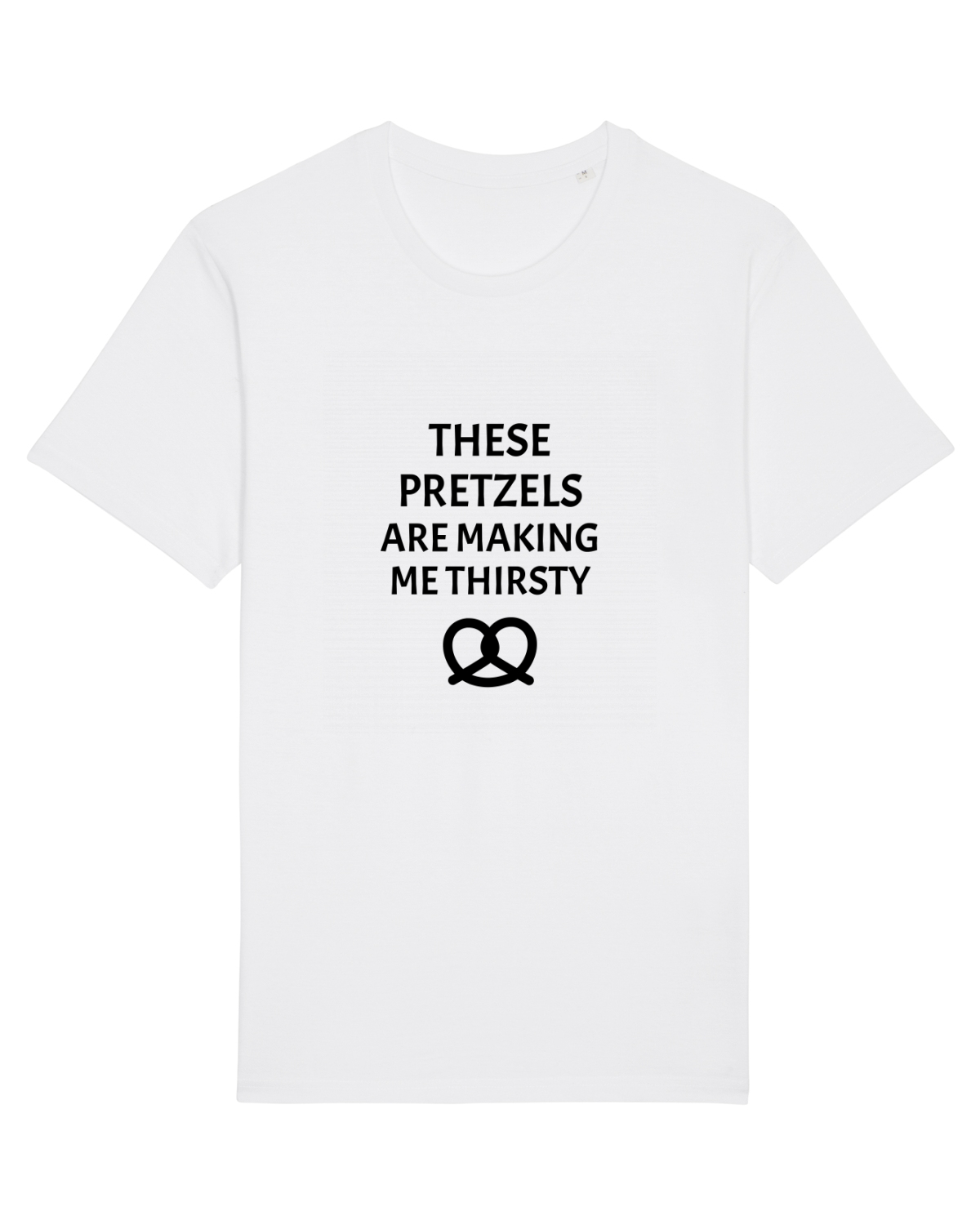 Tricou mânecă scurtă Unisex Rocker White
