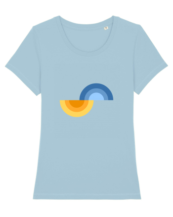 Forme abstracte Sky Blue