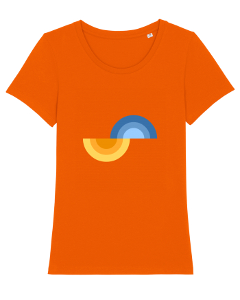 Forme abstracte Bright Orange