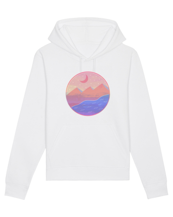 Pyramids - textured style White