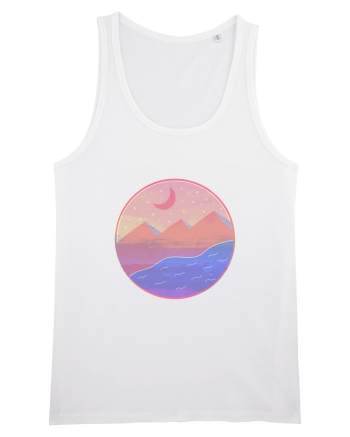Pyramids - textured style White