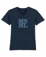 MNML - Minimal Tricou mânecă scurtă guler V Bărbat Presenter