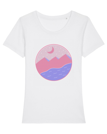 Pyramids - flat style White