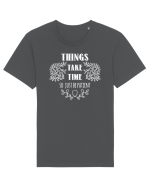 Răbdare Tricou mânecă scurtă Unisex Rocker