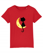 Pisica lunatica Tricou mânecă scurtă  Copii Mini Creator