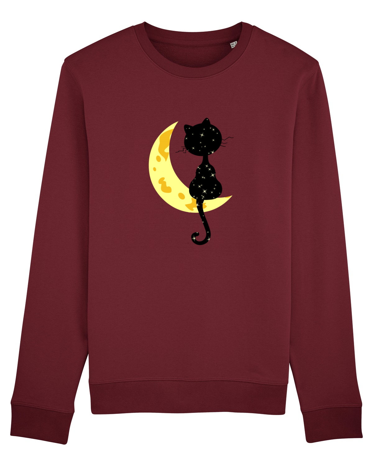 Bluză mânecă lungă Unisex Rise Burgundy