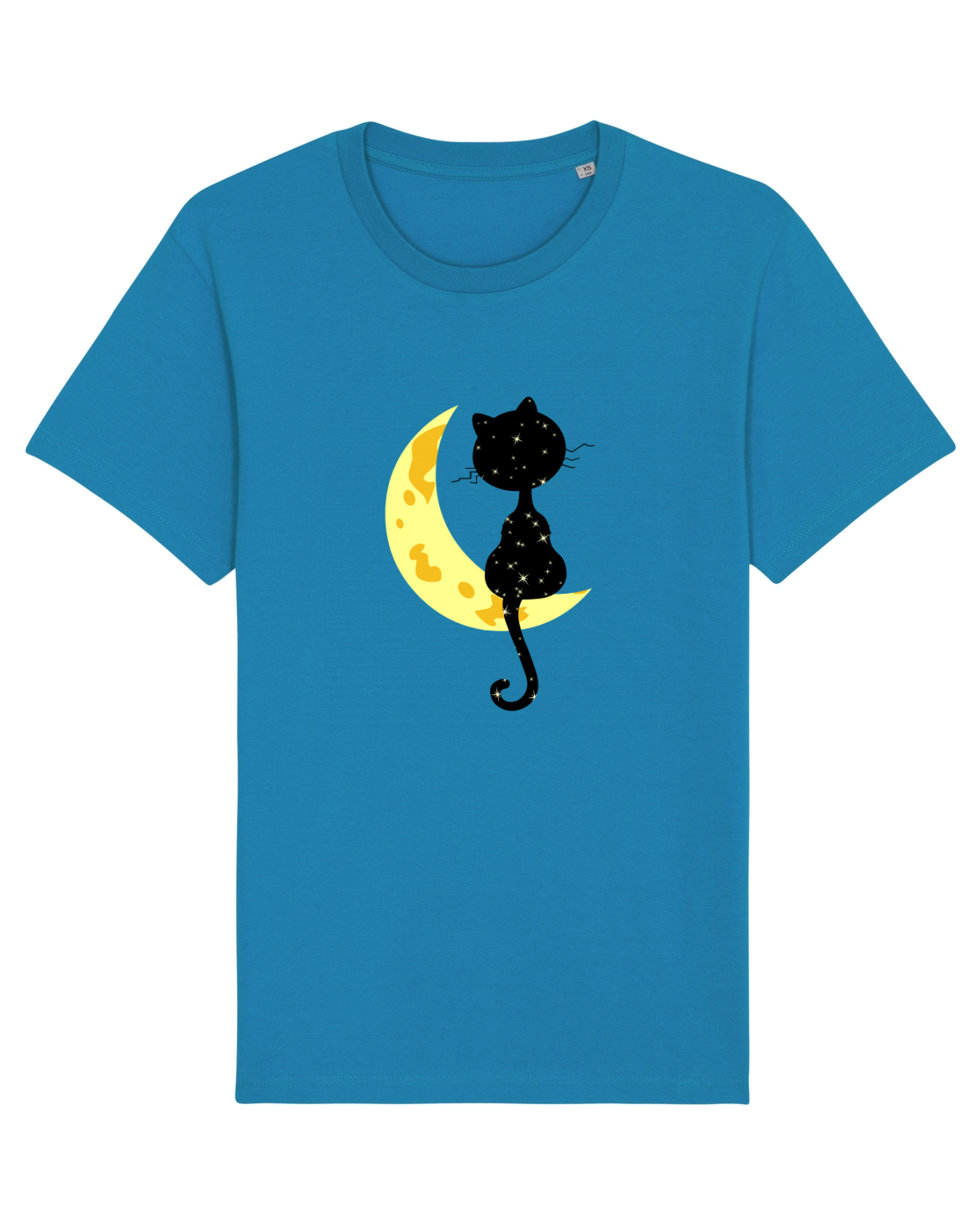 Tricou mânecă scurtă Unisex Rocker Azur