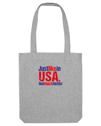 Just like in USA, but much better Heather Grey