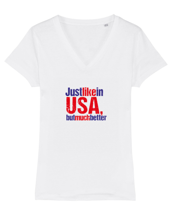Just like in USA, but much better White