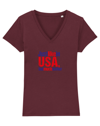 Just like in USA, but much better Burgundy