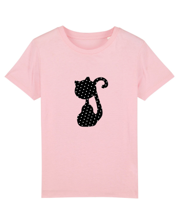 Pisica cu buline Cotton Pink