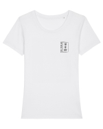 you turn me on Tricou mânecă scurtă guler larg fitted Damă Expresser