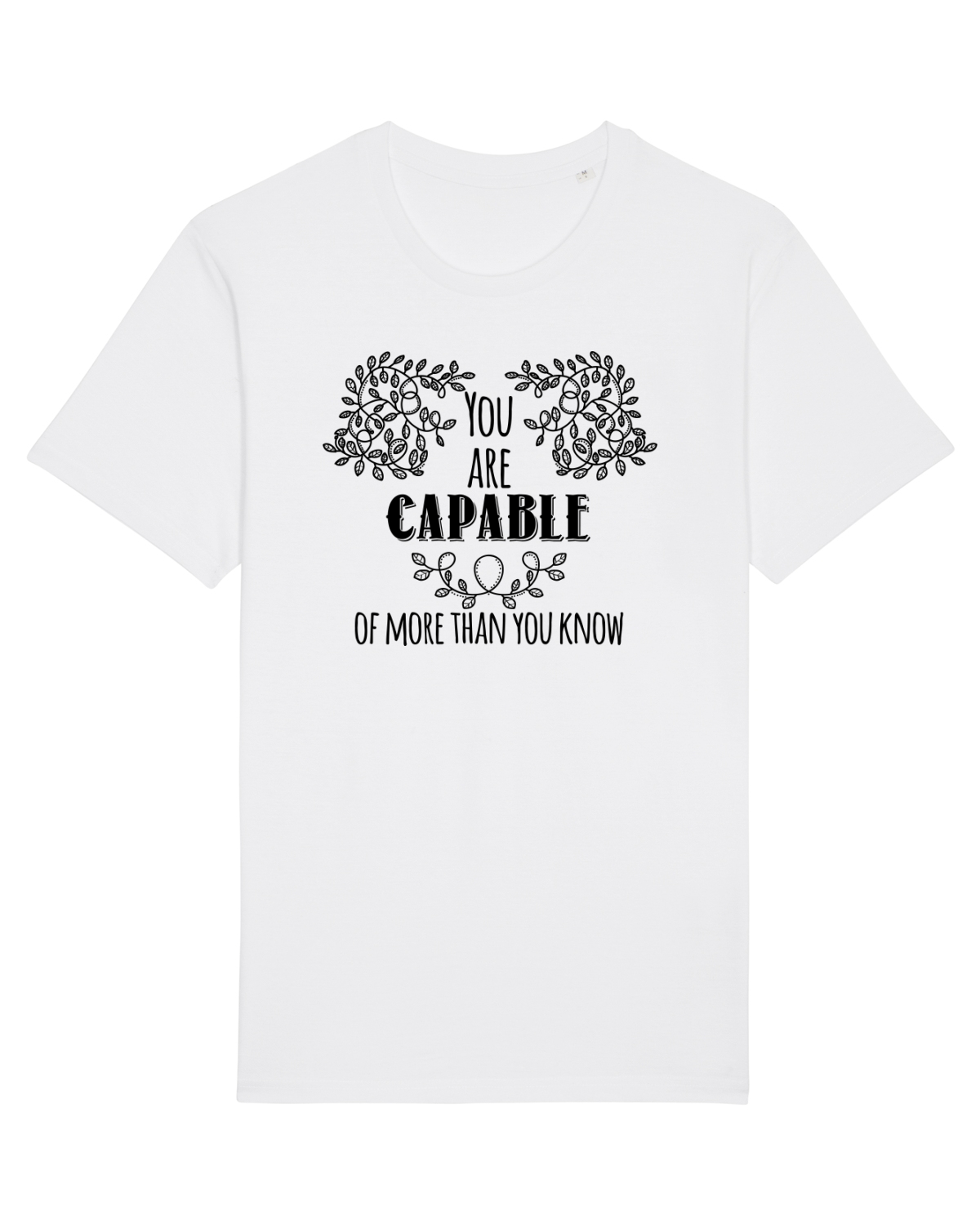 Tricou mânecă scurtă Unisex Rocker White