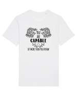 Ești capabil Tricou mânecă scurtă Unisex Rocker