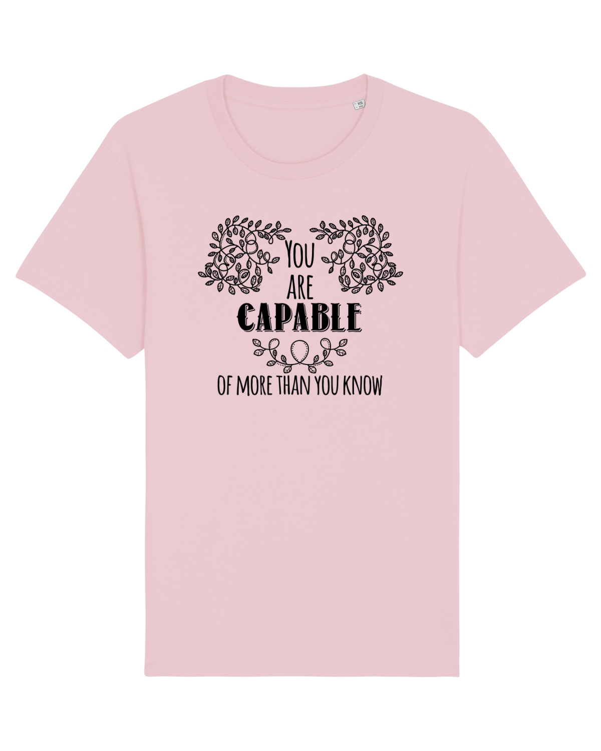 Tricou mânecă scurtă Unisex Rocker Cotton Pink